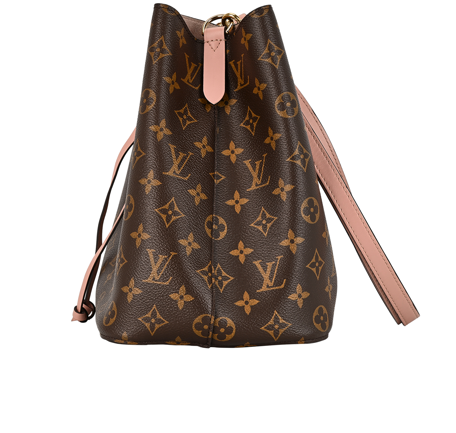 NéoNoé MM, &pound;1,300, Handbags, Brown, Canvas, Bottom view